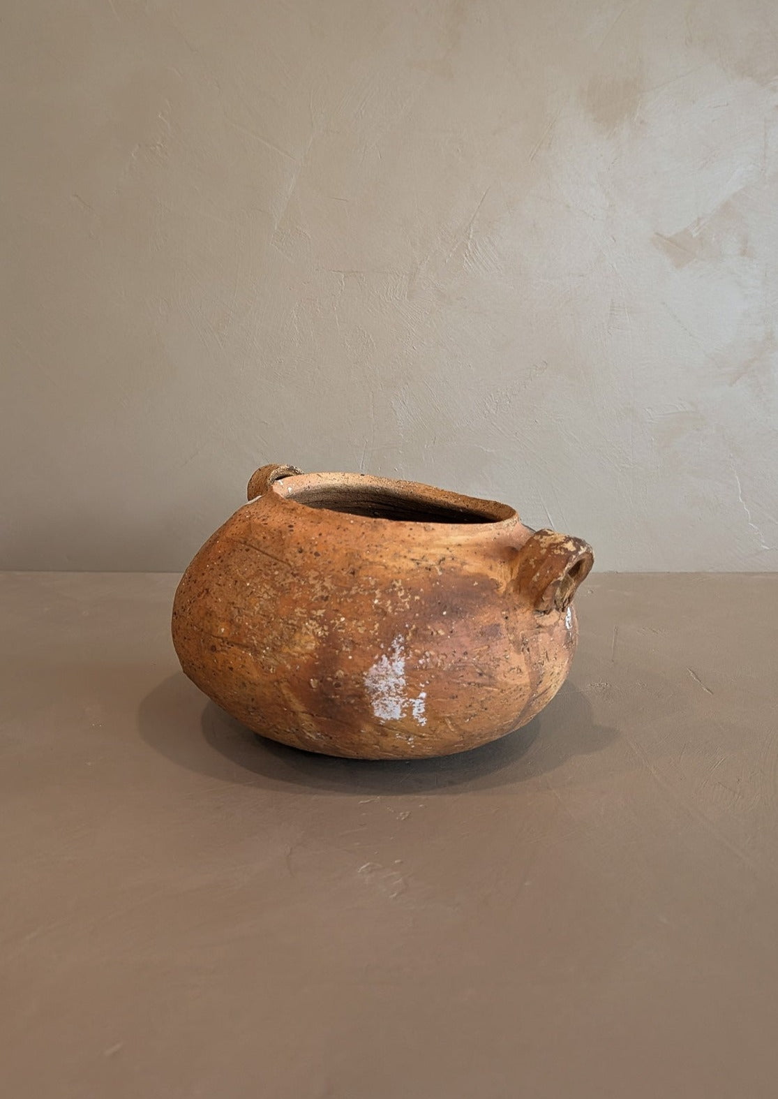 Handmade Colombian Clay Pot with Drainage Hole #2