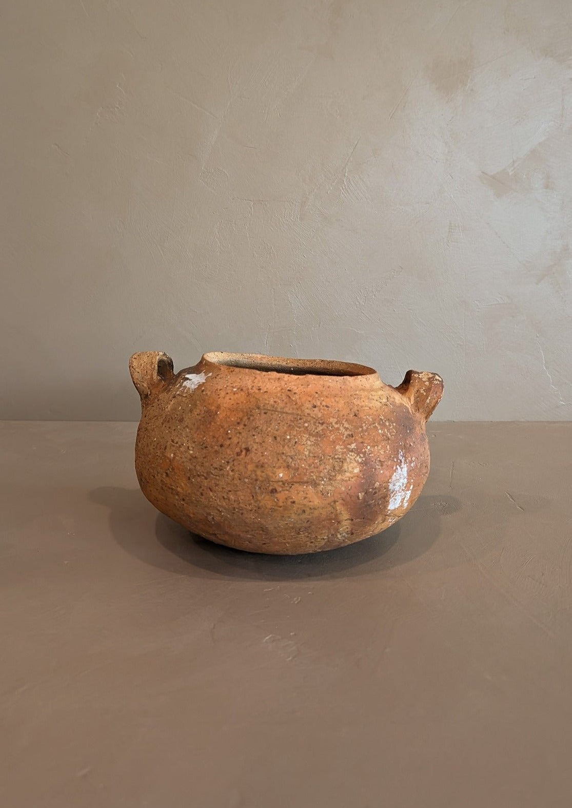 Handmade Colombian Clay Pot with Drainage Hole #2