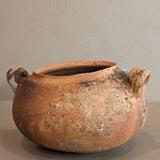 Handmade Colombian Clay Pot with Drainage Hole #2