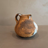 Handmade Colombian Clay Pitcher with Drainage Hole #2