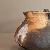 Handmade Colombian Clay Pitcher with Drainage Hole #2