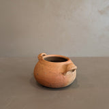 Petite Handmade Colombian Clay Pot with Drainage Holes #3