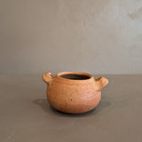 Petite Handmade Colombian Clay Pot with Drainage Holes #3