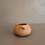 Petite Handmade Colombian Clay Pot with Drainage Holes #3