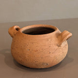 Petite Handmade Colombian Clay Pot with Drainage Holes #3