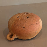 Petite Handmade Colombian Clay Pot with Drainage Holes #3