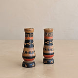 Pair of Handmade Mexican Salt and Pepper Shakers