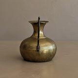 Petite Vintage Brass Pitcher