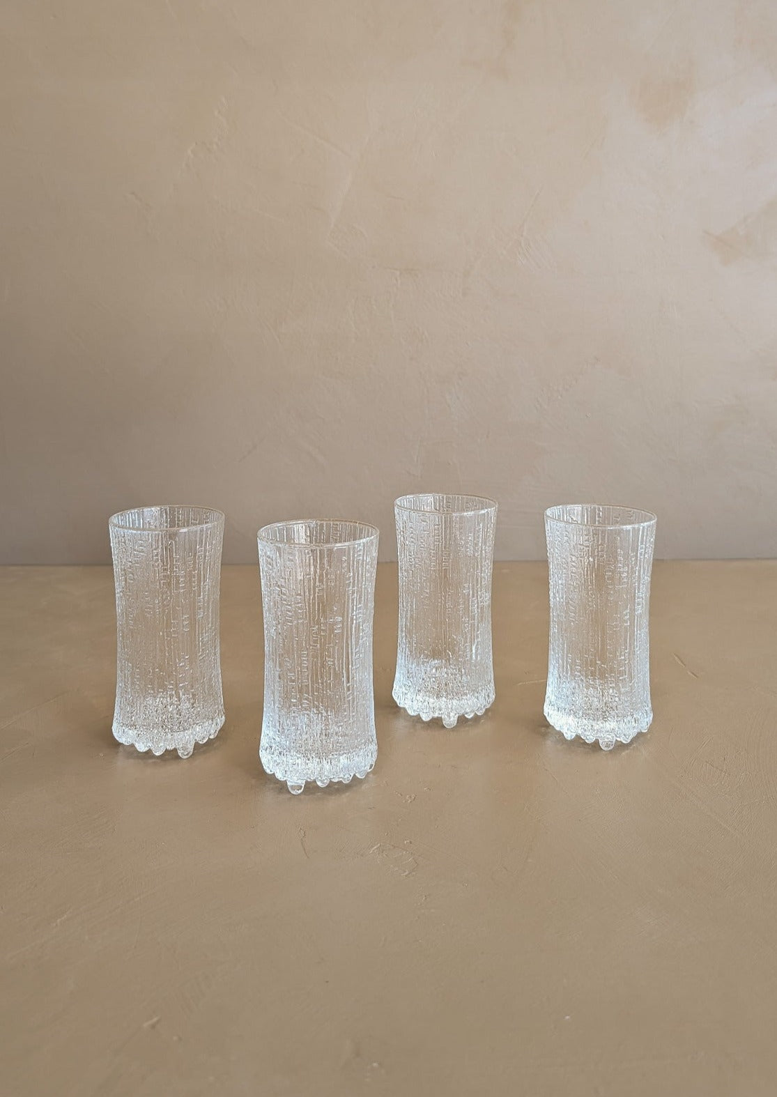 Set of 4 Tapio Wirkkala Ultima Thule Sparkling Wine Glasses