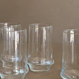 Vintage Clear Libbey Glasses - Short