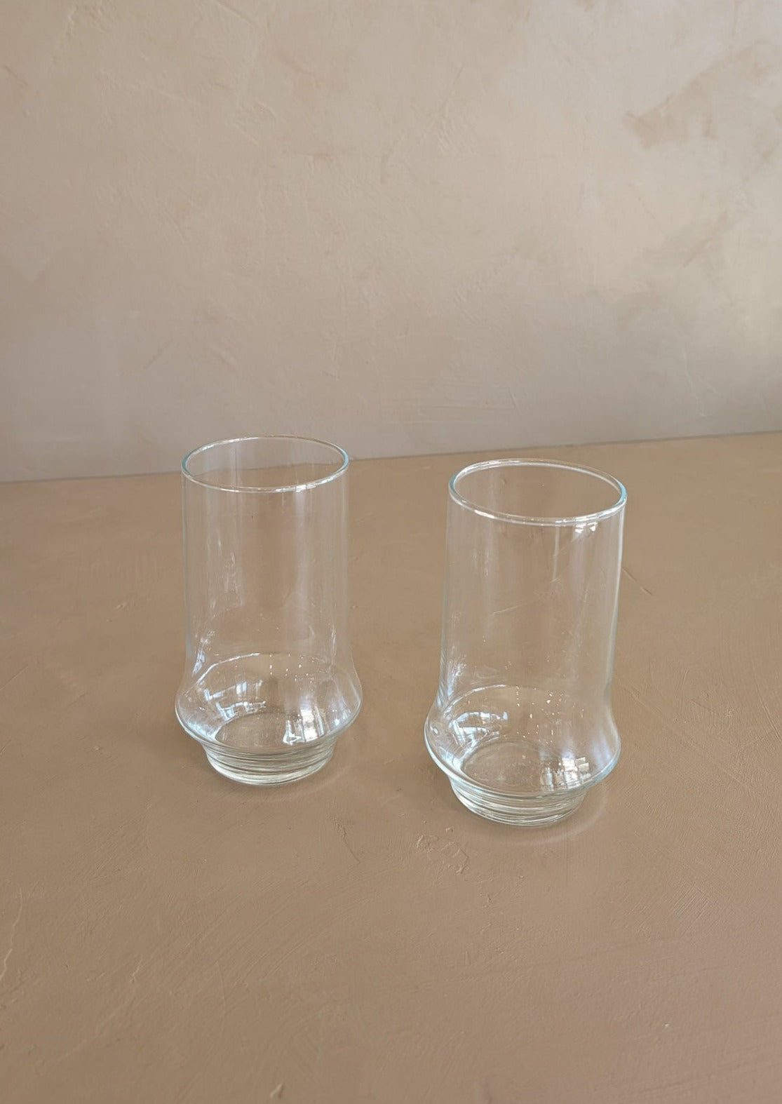 Pair of Vintage Clear Libbey Glasses - Regular