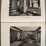 1937 Fabric-Covered "The Hooked Rug" Book