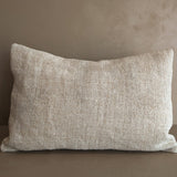 16" x 24" Neutral Turkish Pillow Cover with Batik Backing