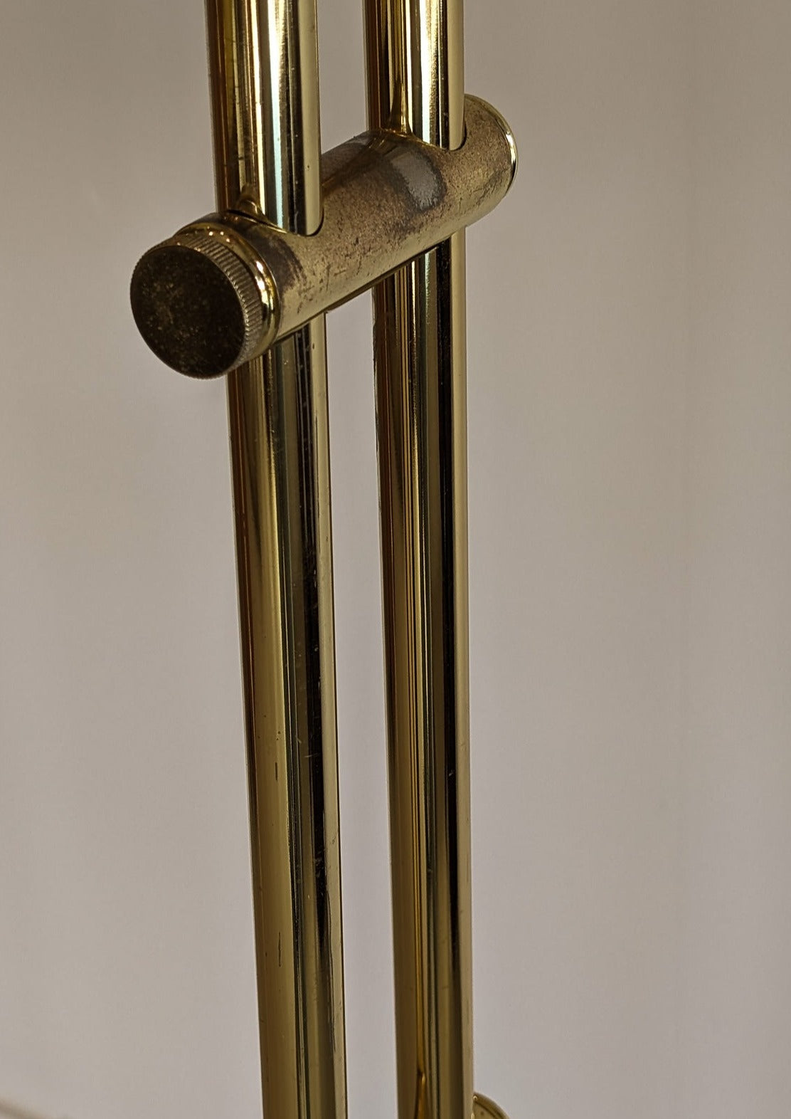 Modern Vintage Brass Adjustable Floor Lamp