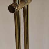 Modern Vintage Brass Adjustable Floor Lamp