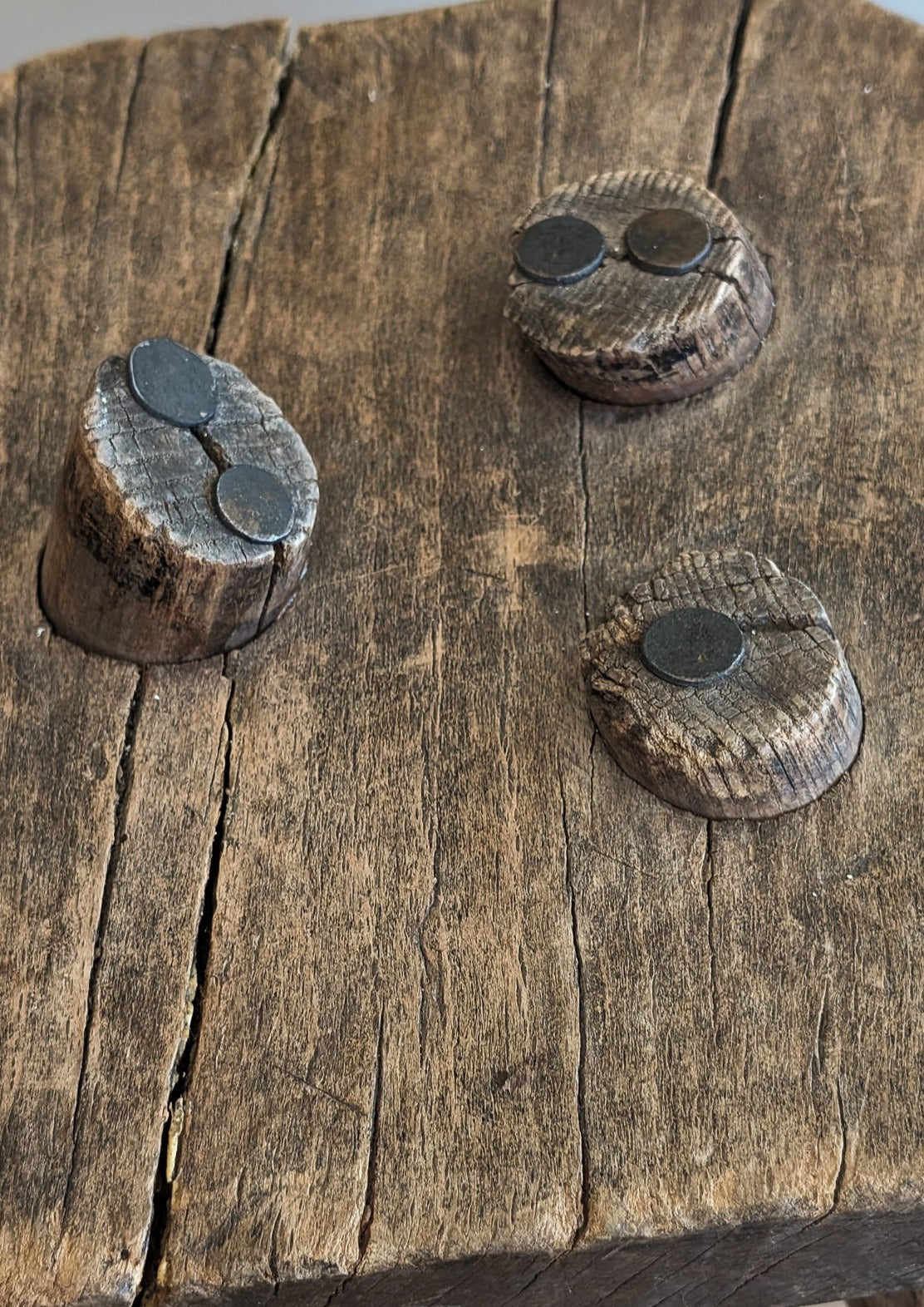 Antique Belgian Wooden Milking Stool