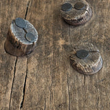 Antique Belgian Wooden Milking Stool