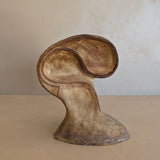 Double-Sided Biomorphic Clay Sculpture