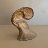 Double-Sided Biomorphic Clay Sculpture