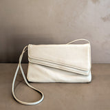 Vintage Double Pocket Cream Purse