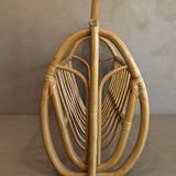 Unique Vintage Rattan Magazine Rack