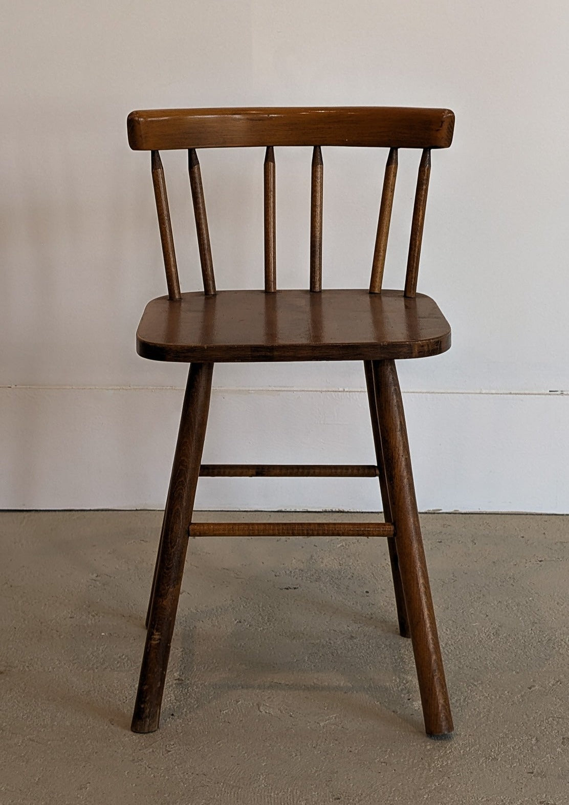 Vintage Paul McCobb-Style Wooden Accent Chair