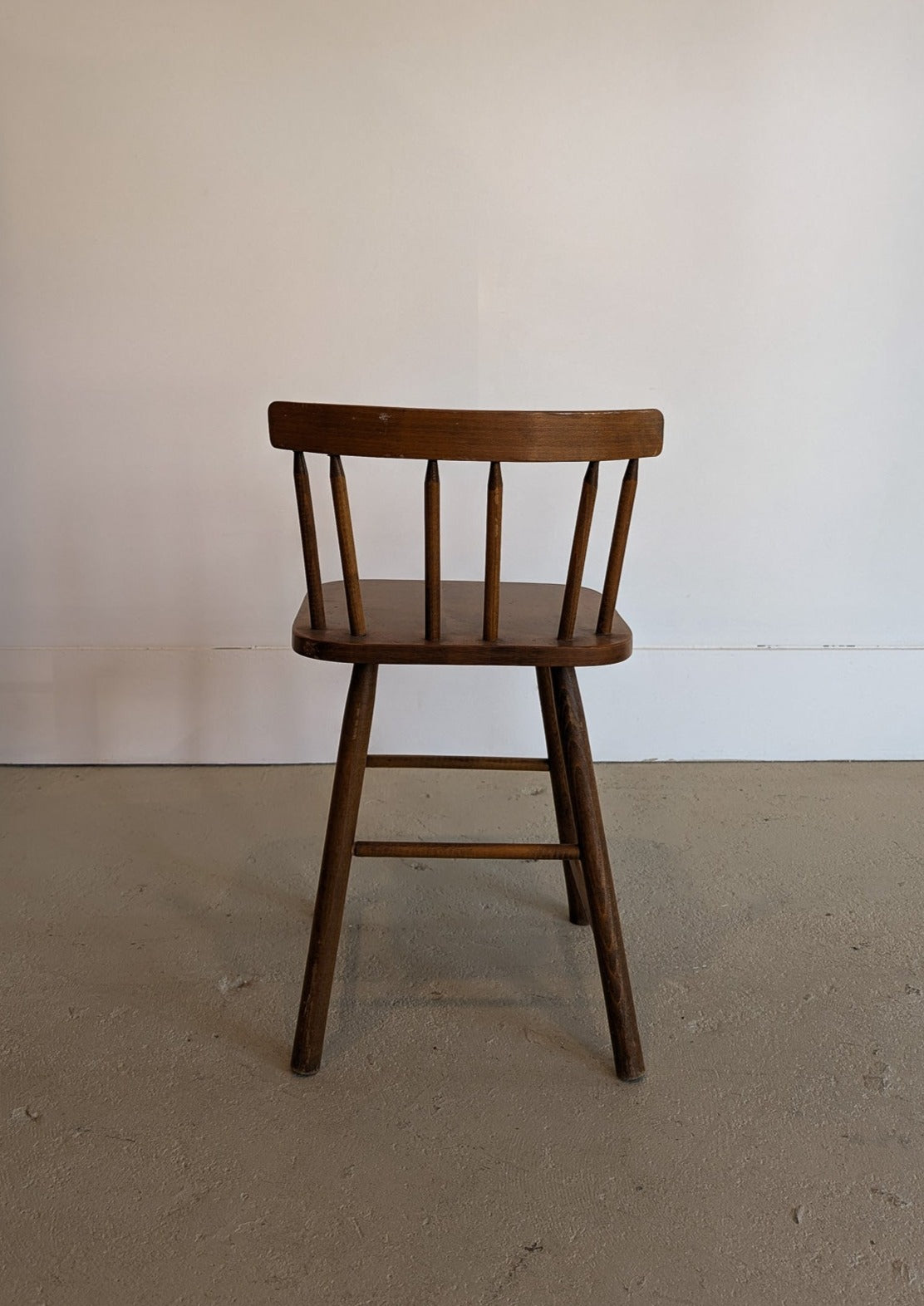 Vintage Paul McCobb-Style Wooden Accent Chair