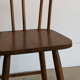 Vintage Paul McCobb-Style Wooden Accent Chair