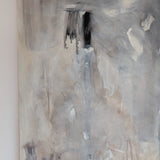 "Again" Original 30" x 40" Neutral Abstract Painting