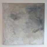 "I Must" Original 36" x 36" Large Neutral Abstract Painting