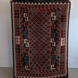 Vintage Kilim Rug 4'10" x 3'4"