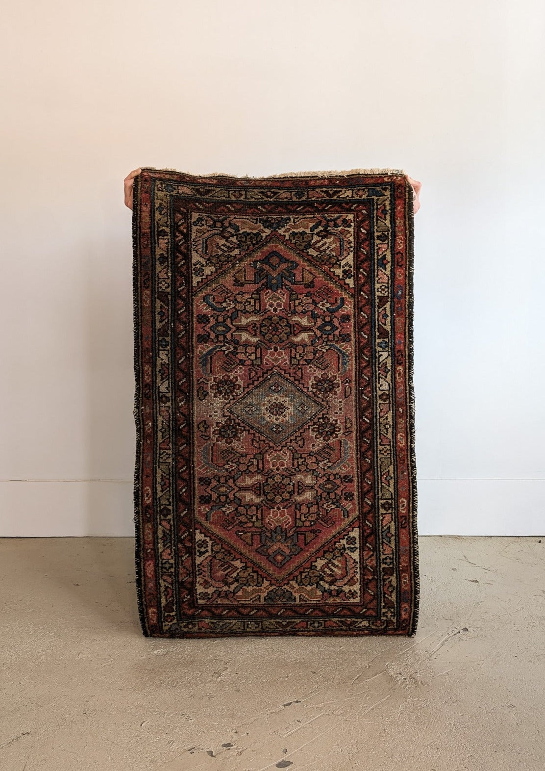 Vintage Persian Rug 4' x 2'4"