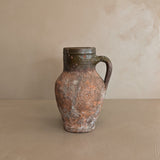 Small Vintage Handled Turkish Olive Oil Jug