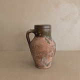 Small Vintage Handled Turkish Olive Oil Jug