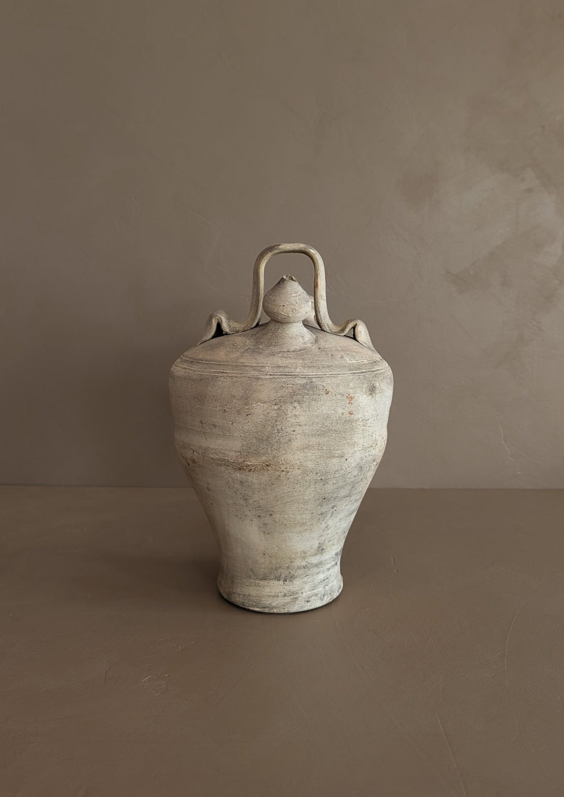 Vintage Spanish Clay Botijo