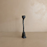 Vintage Brutalist Bronze Paul Evans-Style Candleholder