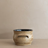 Handmade Handled Neutral Bowl/Vase