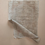 Vintage Mini Neutral Muted Turkish Rug 1'10" x 2'9"