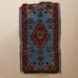 Vintage Mini Persian Rug 1'4" x 2'4"