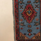 Vintage Mini Persian Rug 1'4" x 2'4"