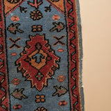 Vintage Mini Persian Rug 1'4" x 2'4"