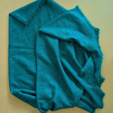 Vintage Teal and Green German Dolan Blanket