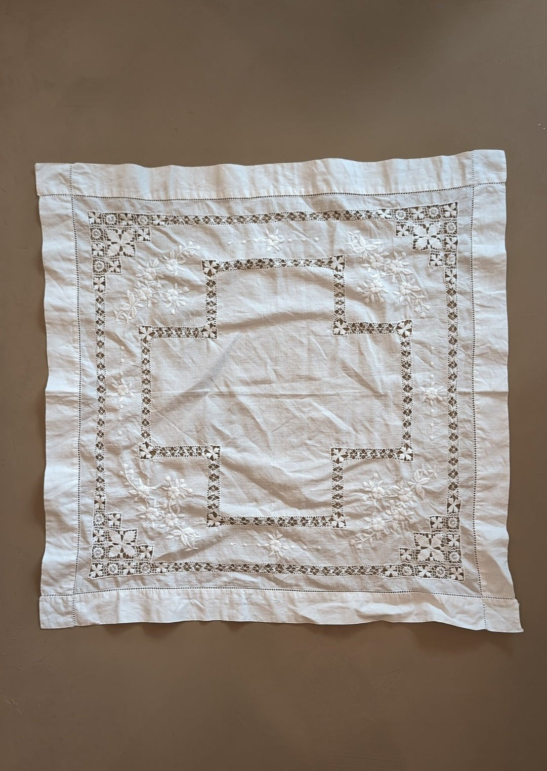 Petite Vintage Square Tablecloth