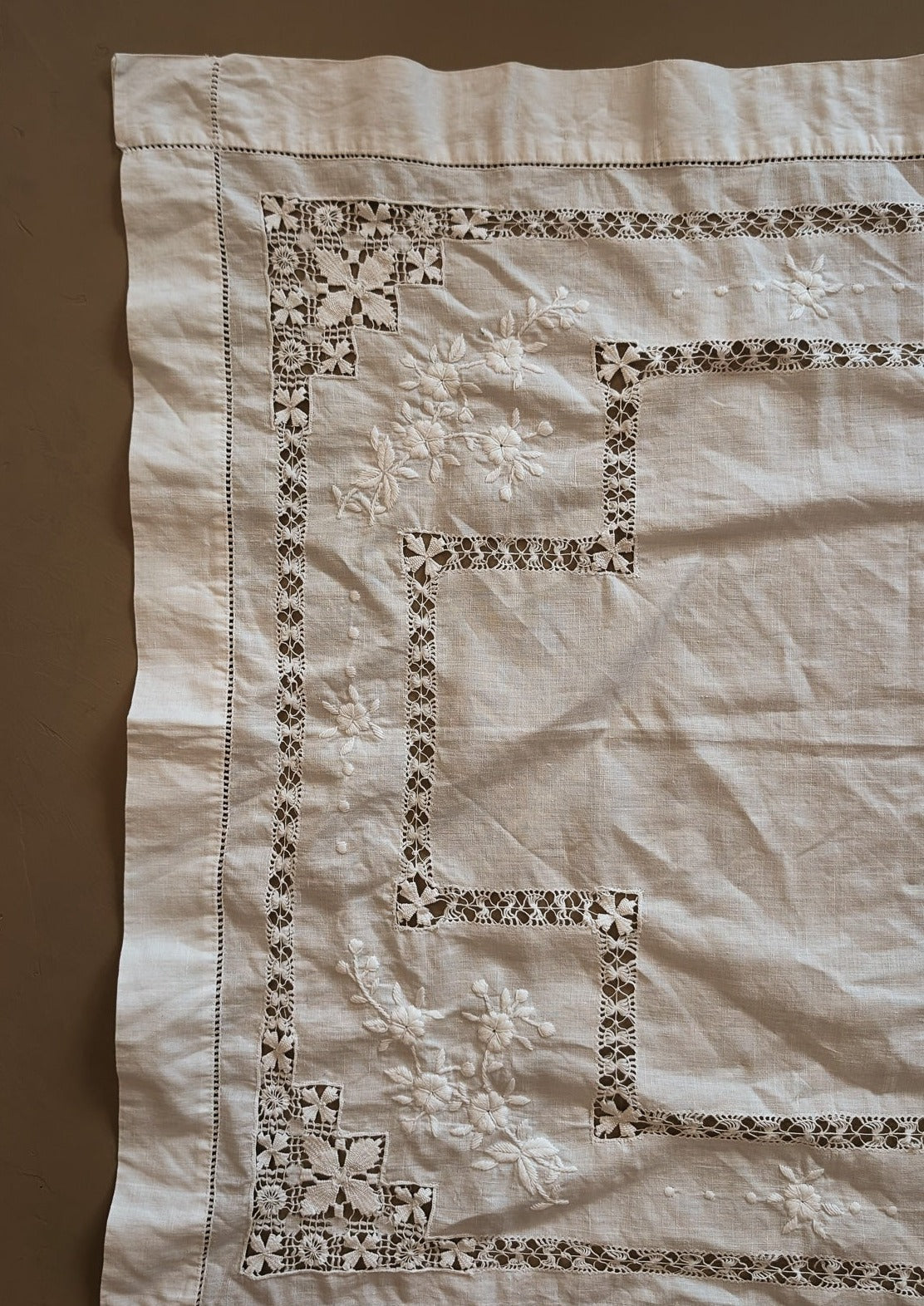 Petite Vintage Square Tablecloth