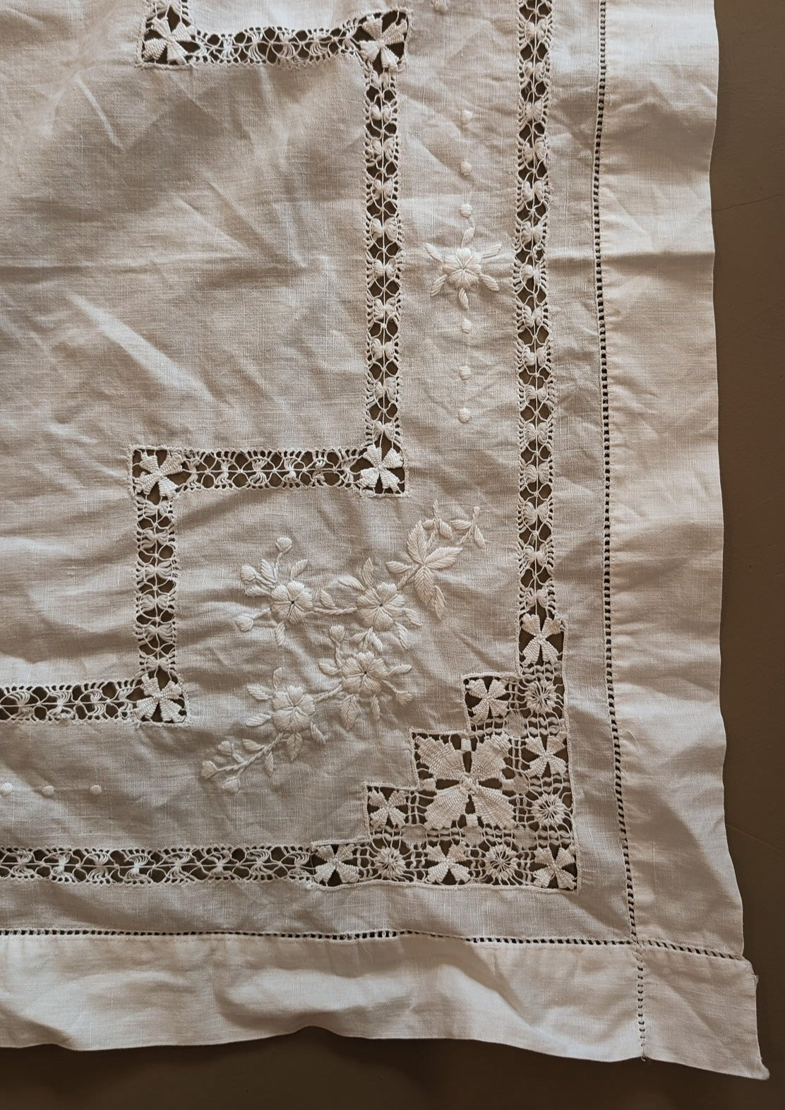 Petite Vintage Square Tablecloth