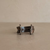 Modern Copper-Toned Bangle Bracelet