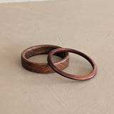 Vintage Dark Wooden Bracelet