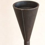 Midcentury-Style Metal Candlestick