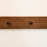 Six-Foot Long Large Vintage Wooden Peg Rack