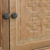 Pair of Vintage Danish Henning Kjærnulf-Attributed Quartersawn White Oak Cabinets